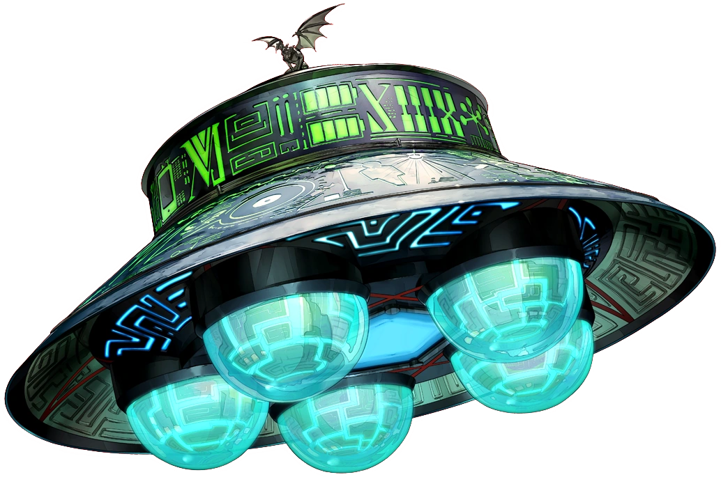 The outward appearance of Oracle's Persona, Necronomicon.