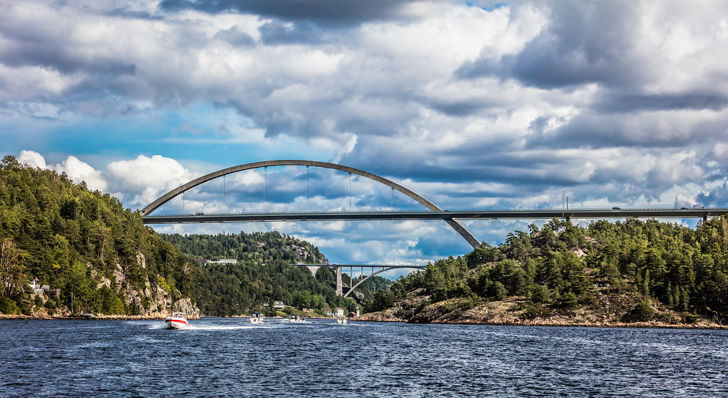 the bridge between Norway and Sweden