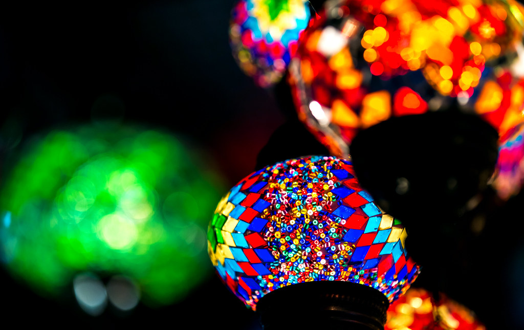 Festive holiday lanterns from Turkey